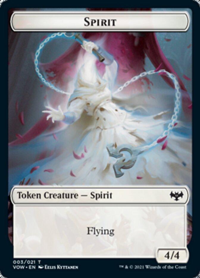 Spirit Token (003) [Innistrad: Crimson Vow Tokens] - La Boîte Mystère ( The Mystery Box)