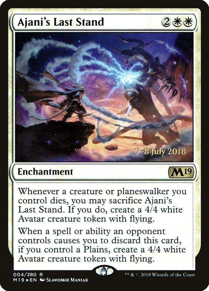 Ajani's Last Stand [Core Set 2019 Prerelease Promos] - La Boîte Mystère ( The Mystery Box)