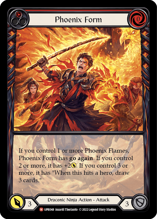 Phoenix Form (Extended Art) [UPR048] (Uprising) Rainbow Foil - La Boîte Mystère ( The Mystery Box)