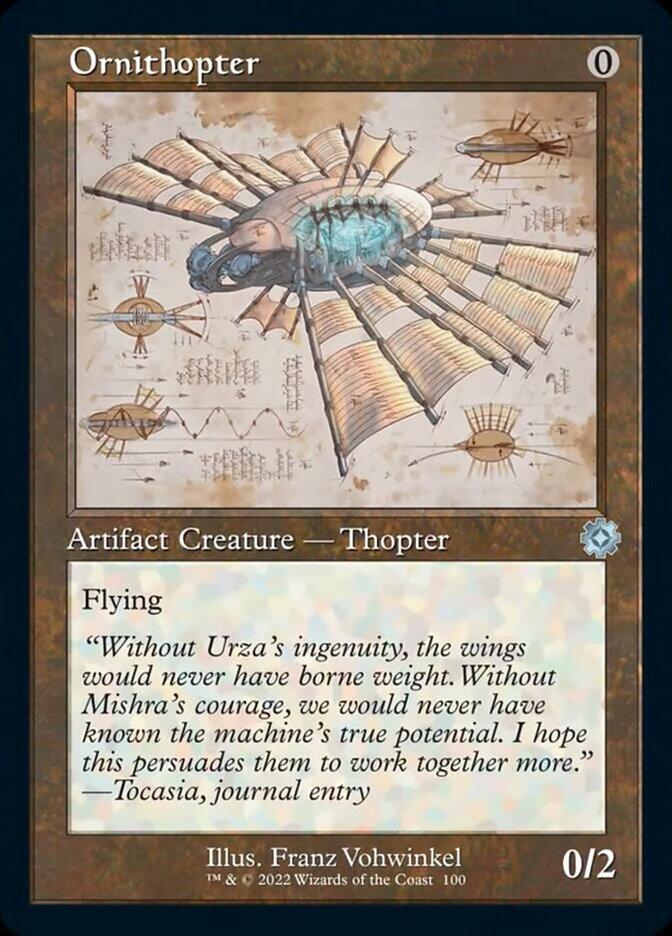 Ornithopter (Retro Schematic) [The Brothers' War Retro Artifacts] - La Boîte Mystère ( The Mystery Box)