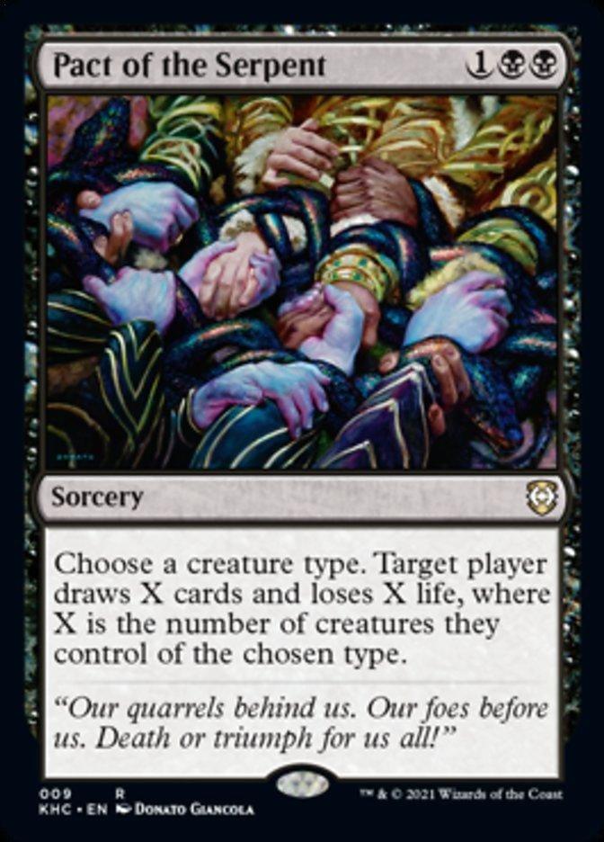 Pact of the Serpent [Kaldheim Commander] - La Boîte Mystère ( The Mystery Box)