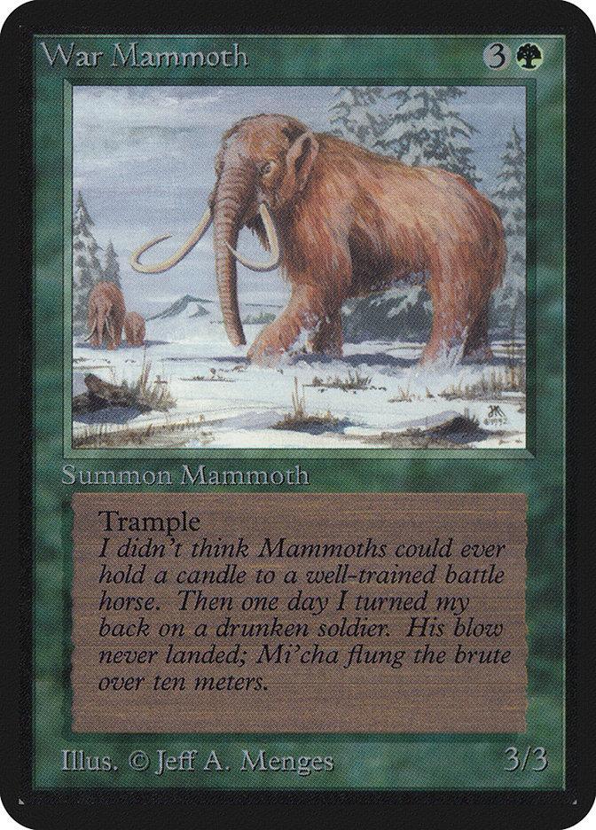 War Mammoth [Limited Edition Alpha] - La Boîte Mystère ( The Mystery Box)