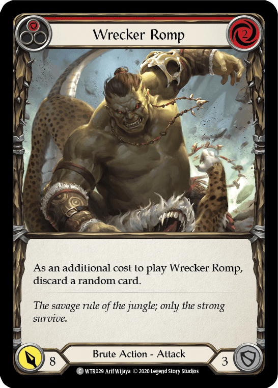 Wrecker Romp (Red) [U-WTR029] Unlimited Normal - La Boîte Mystère ( The Mystery Box)