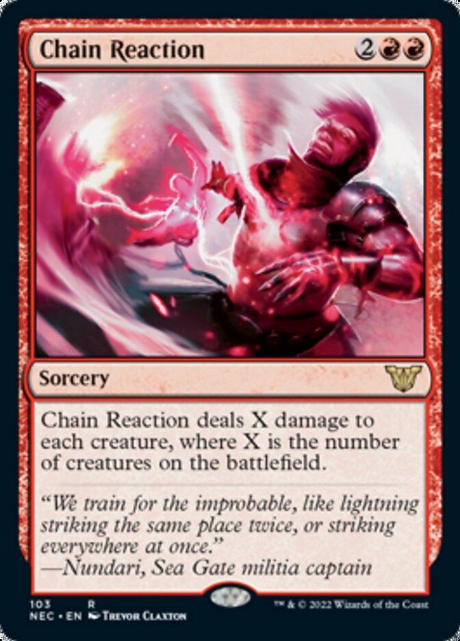 Chain Reaction [Kamigawa: Neon Dynasty Commander] - La Boîte Mystère ( The Mystery Box)