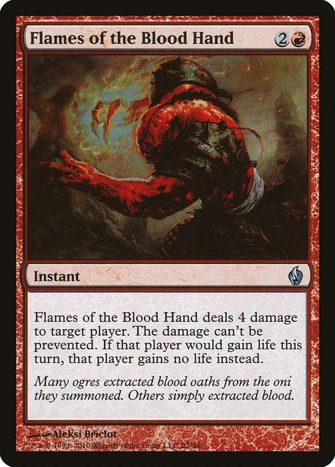 Flames of the Blood Hand [Premium Deck Series: Fire and Lightning] - La Boîte Mystère ( The Mystery Box)