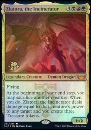 Ziatora, the Incinerator [Streets of New Capenna Prerelease Promos] - La Boîte Mystère ( The Mystery Box)