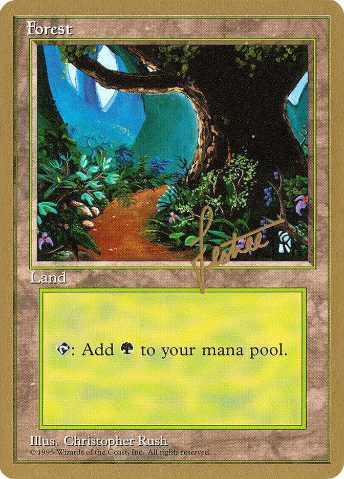 Forest (bl376) (Bertrand Lestree) [Pro Tour Collector Set] - La Boîte Mystère ( The Mystery Box)