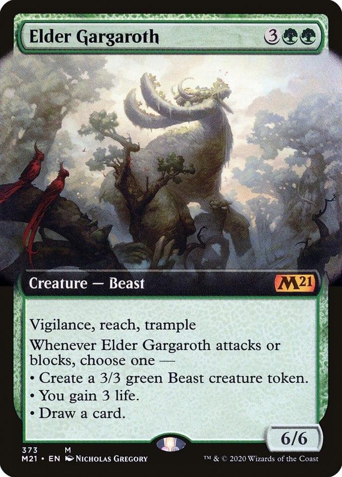 Elder Gargaroth (Extended) [Core Set 2021] - La Boîte Mystère ( The Mystery Box)
