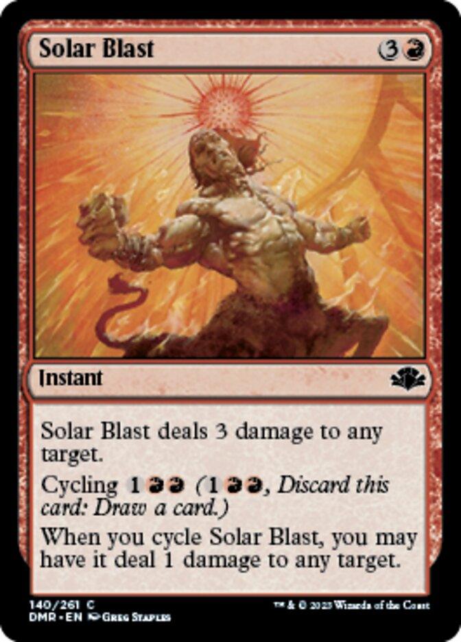 Solar Blast [Dominaria Remastered] - La Boîte Mystère ( The Mystery Box)