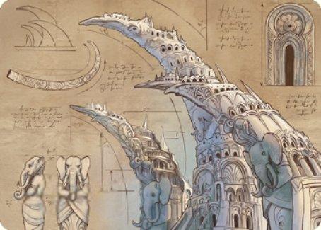 Ivory Tower Art Card [The Brothers' War Art Series] - La Boîte Mystère ( The Mystery Box)