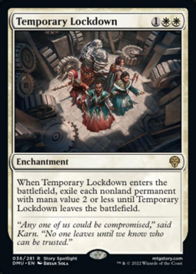 Temporary Lockdown [Dominaria United] - La Boîte Mystère ( The Mystery Box)