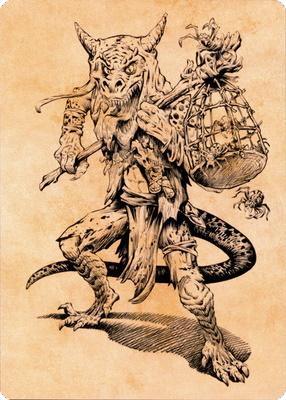 Taunting Kobold Art Card [Commander Legends: Battle for Baldur's Gate Art Series] - La Boîte Mystère ( The Mystery Box)