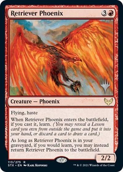 Retriever Phoenix (Promo Pack) [Strixhaven: School of Mages Promos] - La Boîte Mystère ( The Mystery Box)
