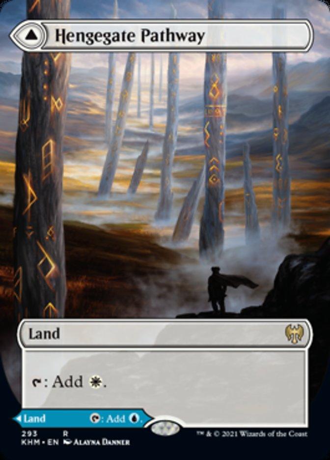 Hengegate Pathway // Mistgate Pathway (Borderless Alternate Art) [Kaldheim] - La Boîte Mystère ( The Mystery Box)
