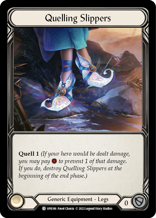 Quelling Slippers [UPR186] (Uprising) Cold Foil - La Boîte Mystère ( The Mystery Box)