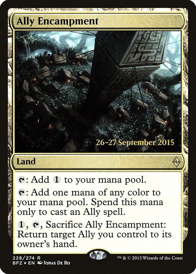 Ally Encampment [Battle for Zendikar Prerelease Promos] - La Boîte Mystère ( The Mystery Box)