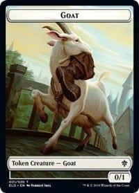 Goat // Food (15) Double-sided Token [Throne of Eldraine] - La Boîte Mystère ( The Mystery Box)