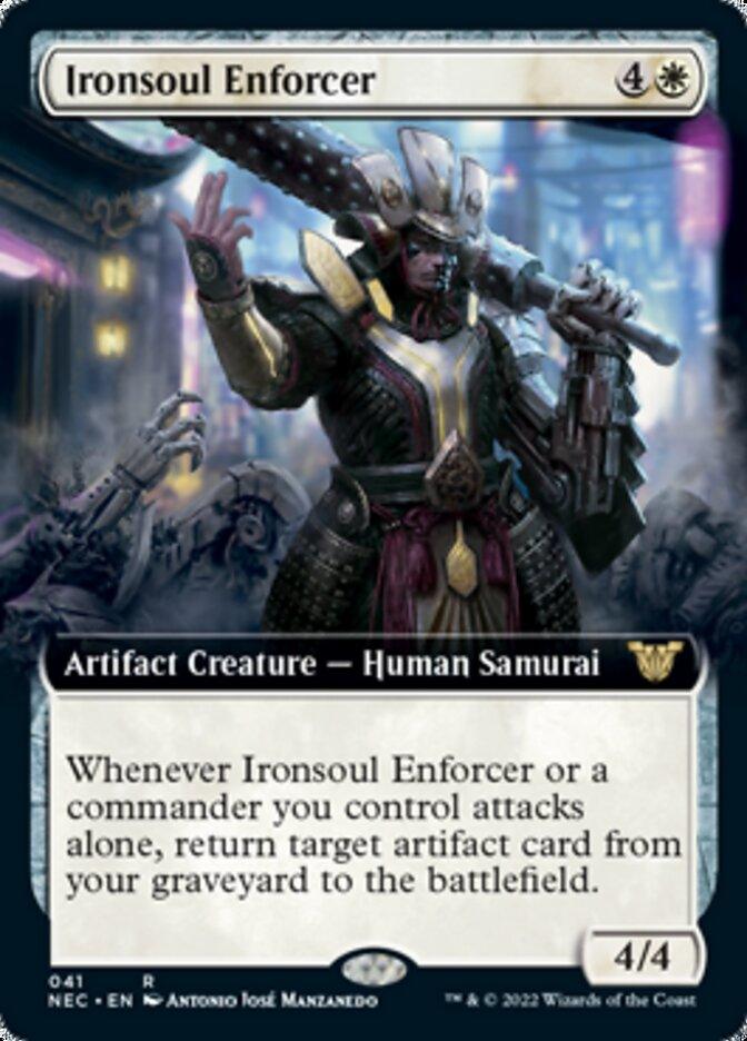 Ironsoul Enforcer (Extended) [Kamigawa: Neon Dynasty Commander] - La Boîte Mystère ( The Mystery Box)
