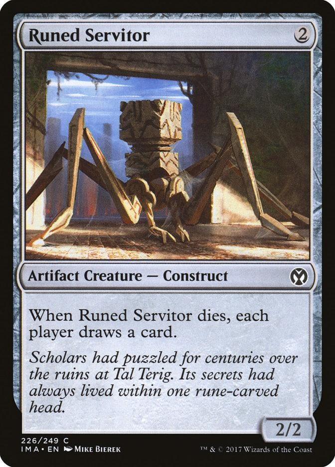 Runed Servitor [Iconic Masters] - La Boîte Mystère ( The Mystery Box)