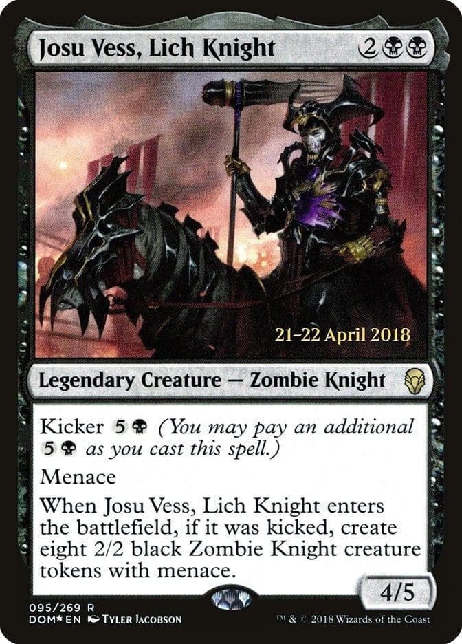 Josu Vess, Lich Knight [Dominaria Prerelease Promos] - La Boîte Mystère ( The Mystery Box)