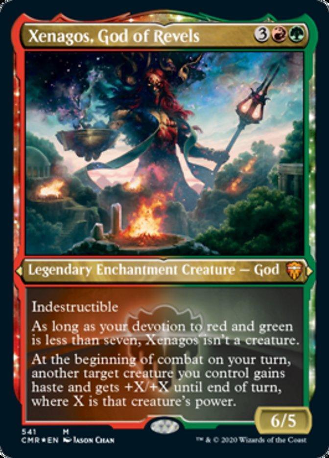 Xenagos, God of Revels [Commander Legends Etched] - La Boîte Mystère ( The Mystery Box)