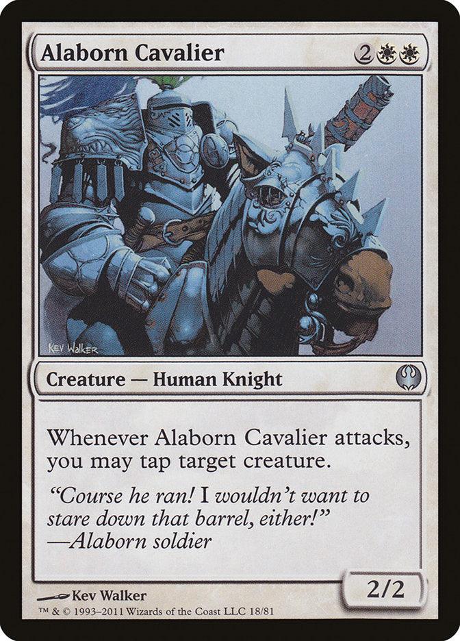 Alaborn Cavalier [Duel Decks: Knights vs. Dragons] - La Boîte Mystère ( The Mystery Box)