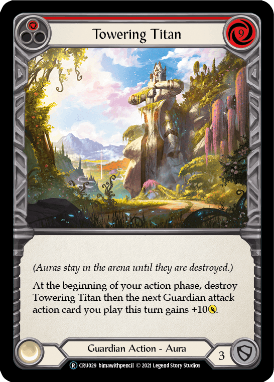 Towering Titan (Red) [U-CRU029] Unlimited Normal - La Boîte Mystère ( The Mystery Box)