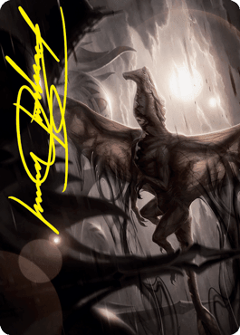 Shadrix Silverquill Art Card (Gold-Stamped Signature) [Strixhaven: School of Mages Art Series] - La Boîte Mystère ( The Mystery Box)