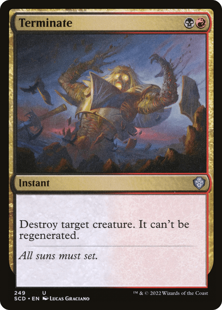 Terminate [Starter Commander Decks] - La Boîte Mystère ( The Mystery Box)