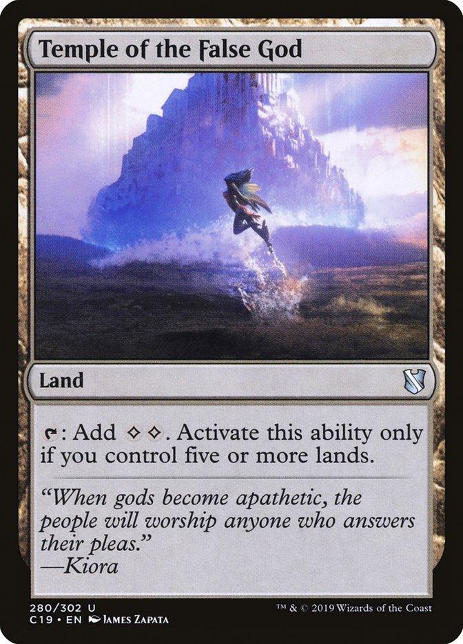 Temple of the False God [Commander 2019] - La Boîte Mystère ( The Mystery Box)