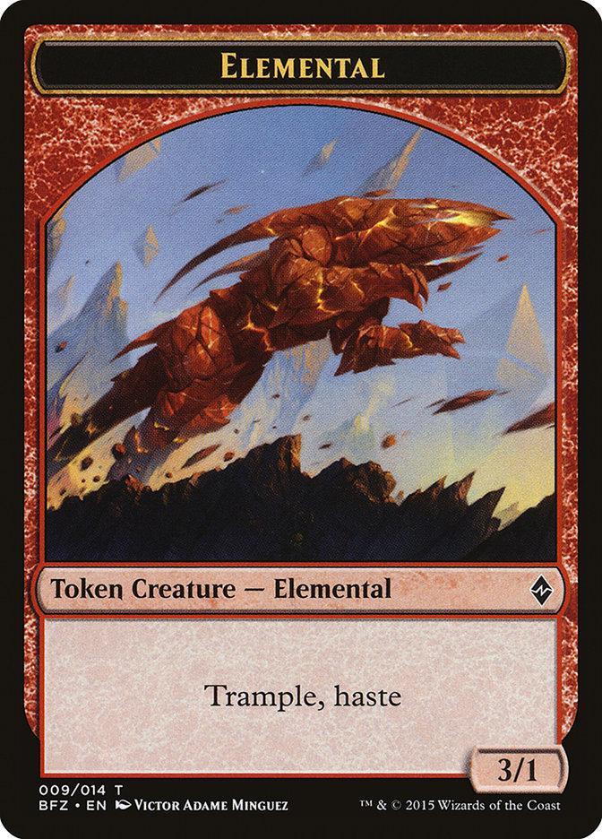 Elemental (009/014) [Battle for Zendikar Tokens] - La Boîte Mystère ( The Mystery Box)