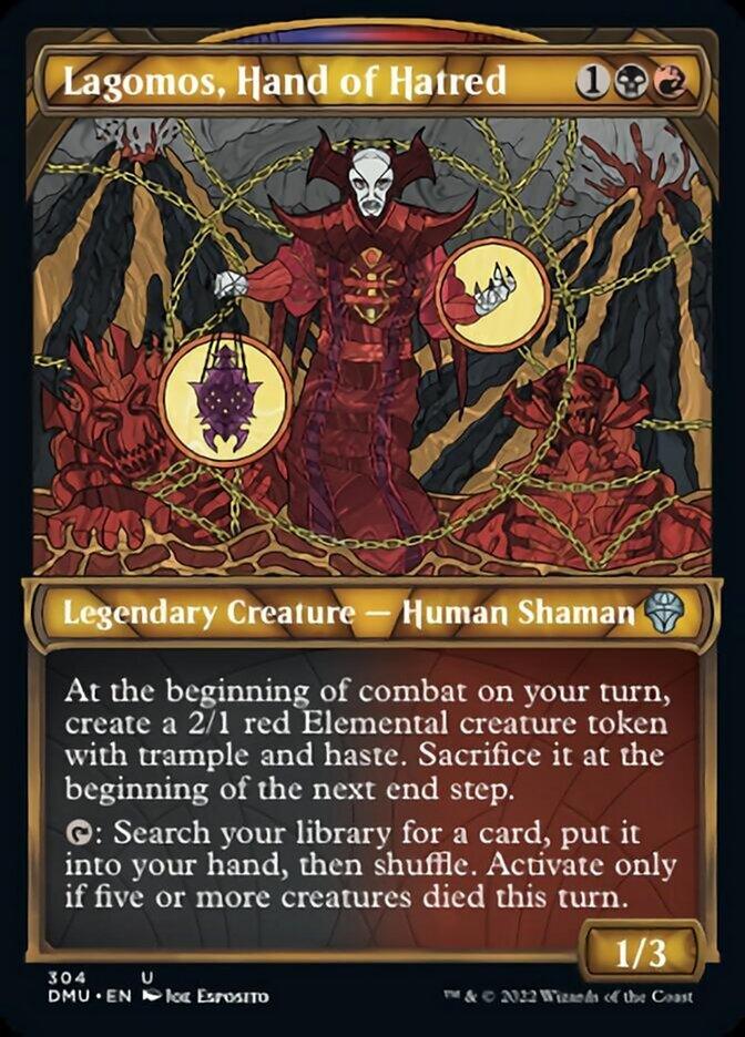 Lagomos, Hand of Hatred (Showcase) [Dominaria United] - La Boîte Mystère ( The Mystery Box)