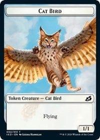Cat Bird // Human Soldier (005) Double-sided Token [Ikoria: Lair of Behemoths] - La Boîte Mystère ( The Mystery Box)