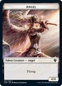 Angel // Elemental (010) Double-sided Token [Commander 2020] - La Boîte Mystère ( The Mystery Box)