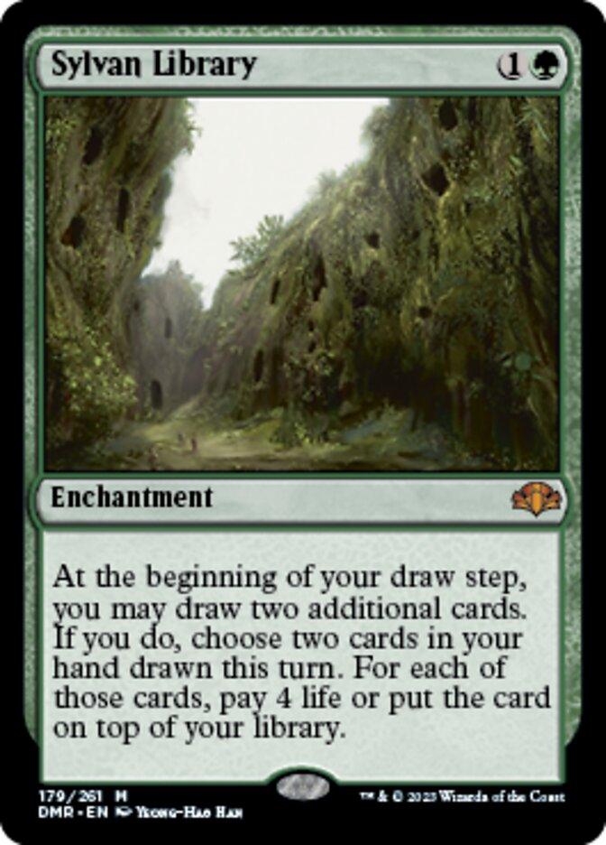 Sylvan Library [Dominaria Remastered] - La Boîte Mystère ( The Mystery Box)