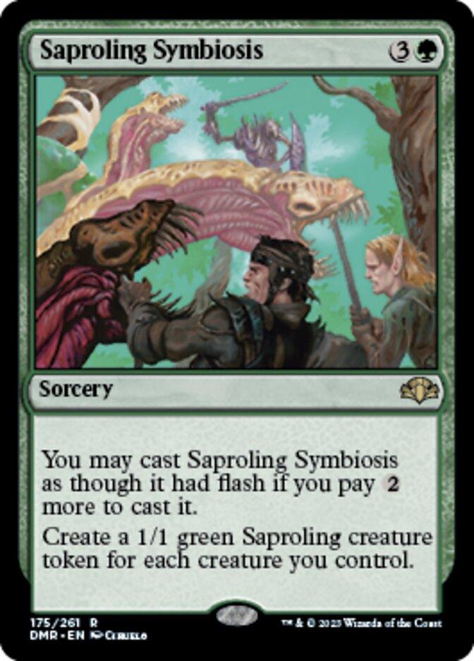 Saproling Symbiosis [Dominaria Remastered] - La Boîte Mystère ( The Mystery Box)