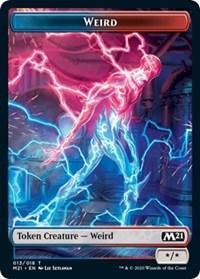 Weird // Zombie Double-sided Token [Core Set 2021] - La Boîte Mystère ( The Mystery Box)