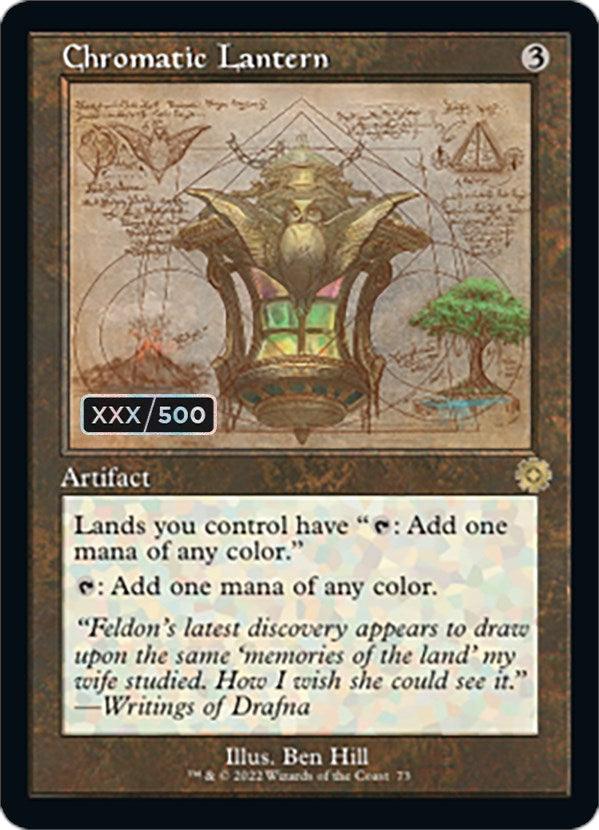 Chromatic Lantern (Retro Schematic) (Serial Numbered) [The Brothers' War Retro Artifacts] - La Boîte Mystère ( The Mystery Box)