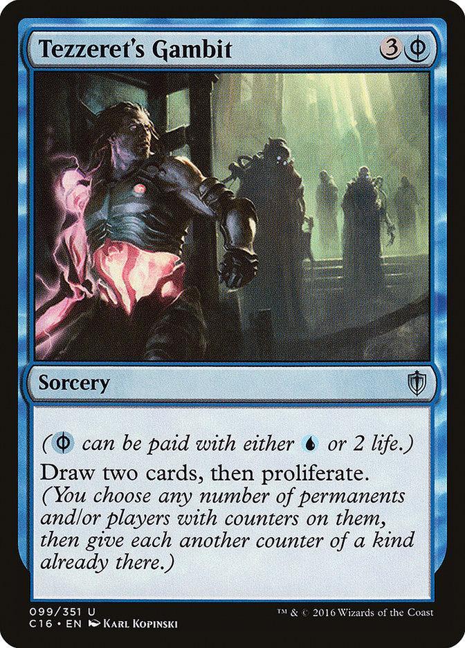Tezzeret's Gambit [Commander 2016] - La Boîte Mystère ( The Mystery Box)