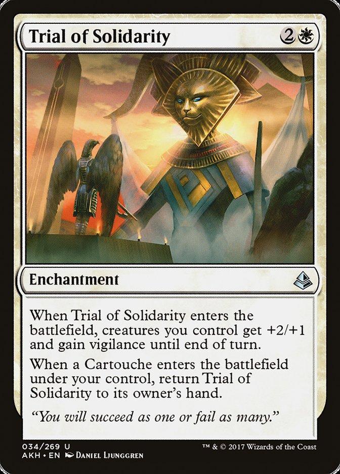 Trial of Solidarity [Amonkhet] - La Boîte Mystère ( The Mystery Box)