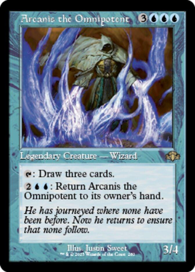 Arcanis the Omnipotent (Retro) [Dominaria Remastered] - La Boîte Mystère ( The Mystery Box)