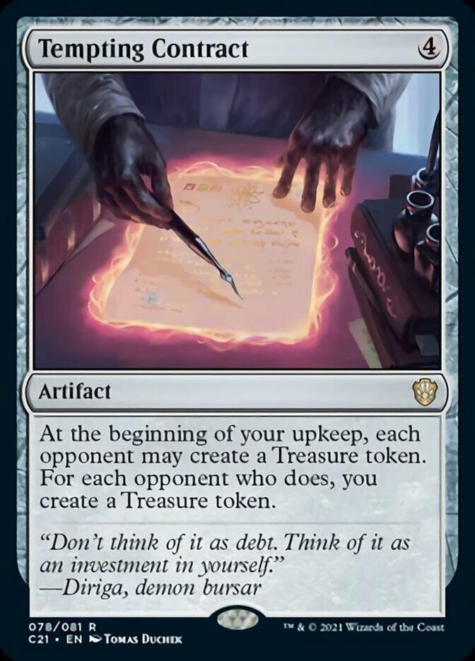 Tempting Contract [Commander 2021] - La Boîte Mystère ( The Mystery Box)