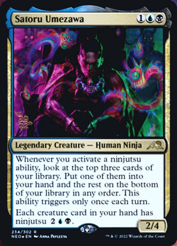 Satoru Umezawa [Kamigawa: Neon Dynasty Prerelease Promos] - La Boîte Mystère ( The Mystery Box)
