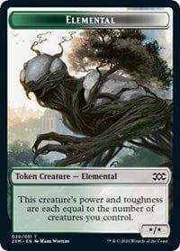 Elemental // Shapeshifter Double-sided Token [Double Masters] - La Boîte Mystère ( The Mystery Box)