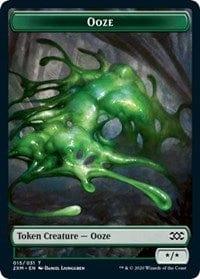 Ooze // Wurm (029) Double-sided Token [Double Masters] - La Boîte Mystère ( The Mystery Box)