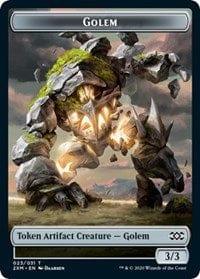 Golem // Thopter (008) Double-sided Token [Double Masters] - La Boîte Mystère ( The Mystery Box)
