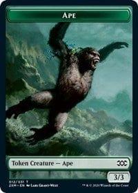 Ape // Beast Double-sided Token [Double Masters] - La Boîte Mystère ( The Mystery Box)