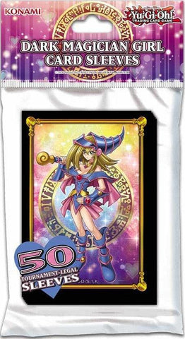 Card Sleeves 50-pack (Dark Magician Girl) - La Boîte Mystère ( The Mystery Box)