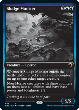 Sludge Monster [Innistrad: Double Feature] - La Boîte Mystère ( The Mystery Box)