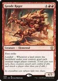 Geode Rager [Commander: Zendikar Rising] - La Boîte Mystère ( The Mystery Box)